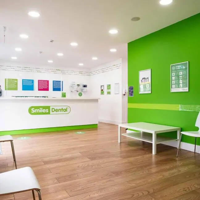 Smile Dental Swords 2025 reception & waiting room.1