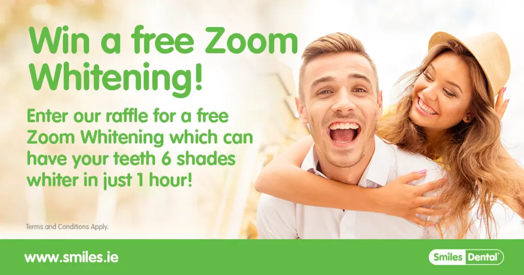 win a zoom whitening treatment