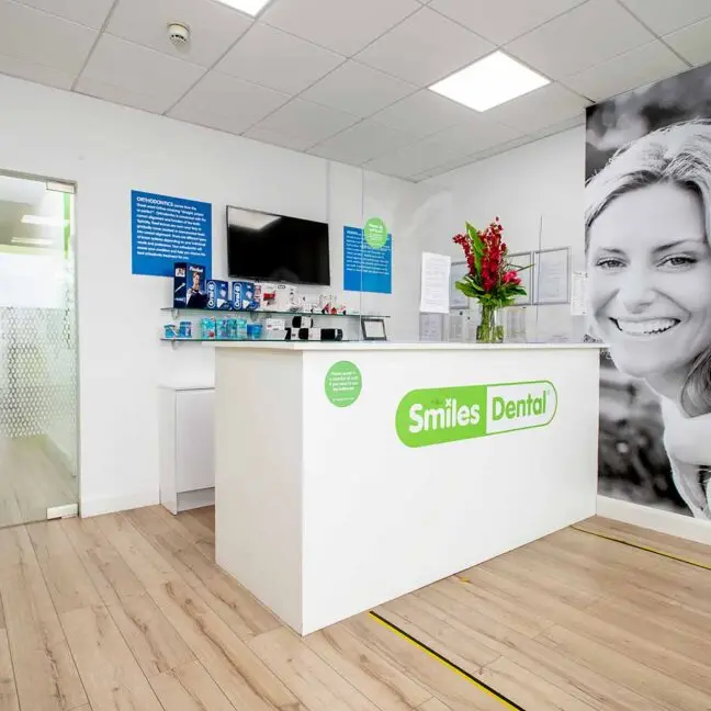 Smiles Dental Dun Laoghaire reception.4