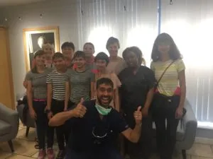 Gate Dental Clinic’s Dr Brian Delgado provides free treatment for Chernobyl children