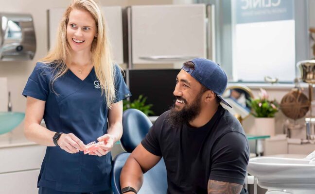 Bundee Aki Smiles Dental Brand Ambassador.